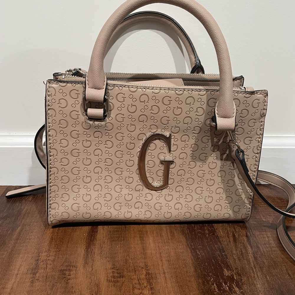 Guess dust pink crossbag purse